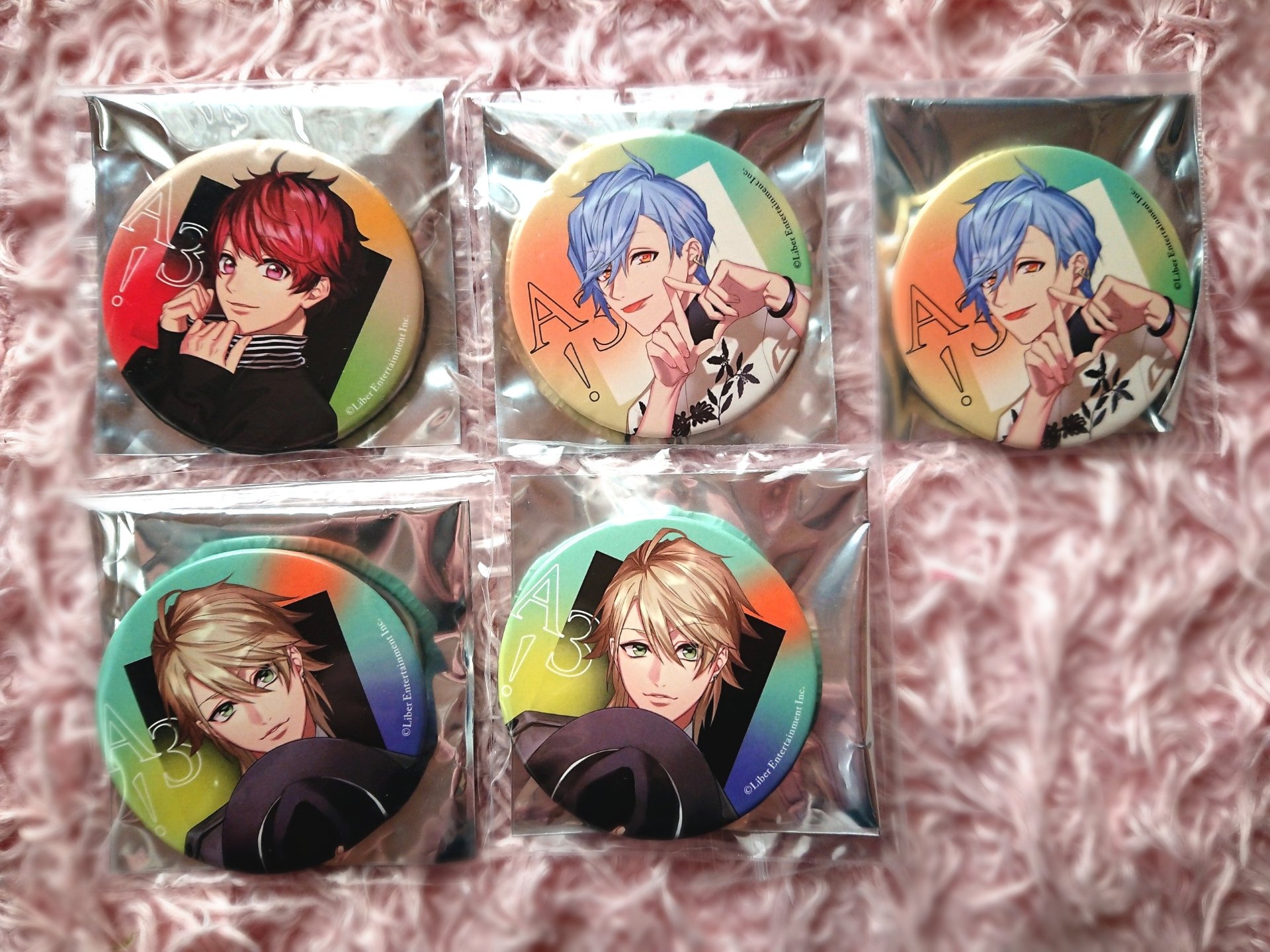 A3! 咲也 物流 VIVID 缶バッジ A3! 咲也 物流 VIVID 缶バッジ