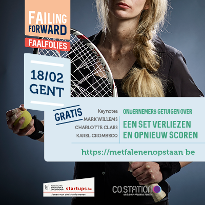 TheBigScore_eu's tweet photo. ↗️ Faalfolie ↘️

Our Failing Forward ambassadors @MARKWILLEMS2012, @CharlottClaess  &amp; @KarelCrombecq will share their journey with you during our first Faalfolie of 2020❗

📅 February 18 at @co_station Ghent❗

Register here 👉https://t.co/Vof17MxekY
@FailingFwd @scaleups_eu https://t.co/mSxoiEp3rr