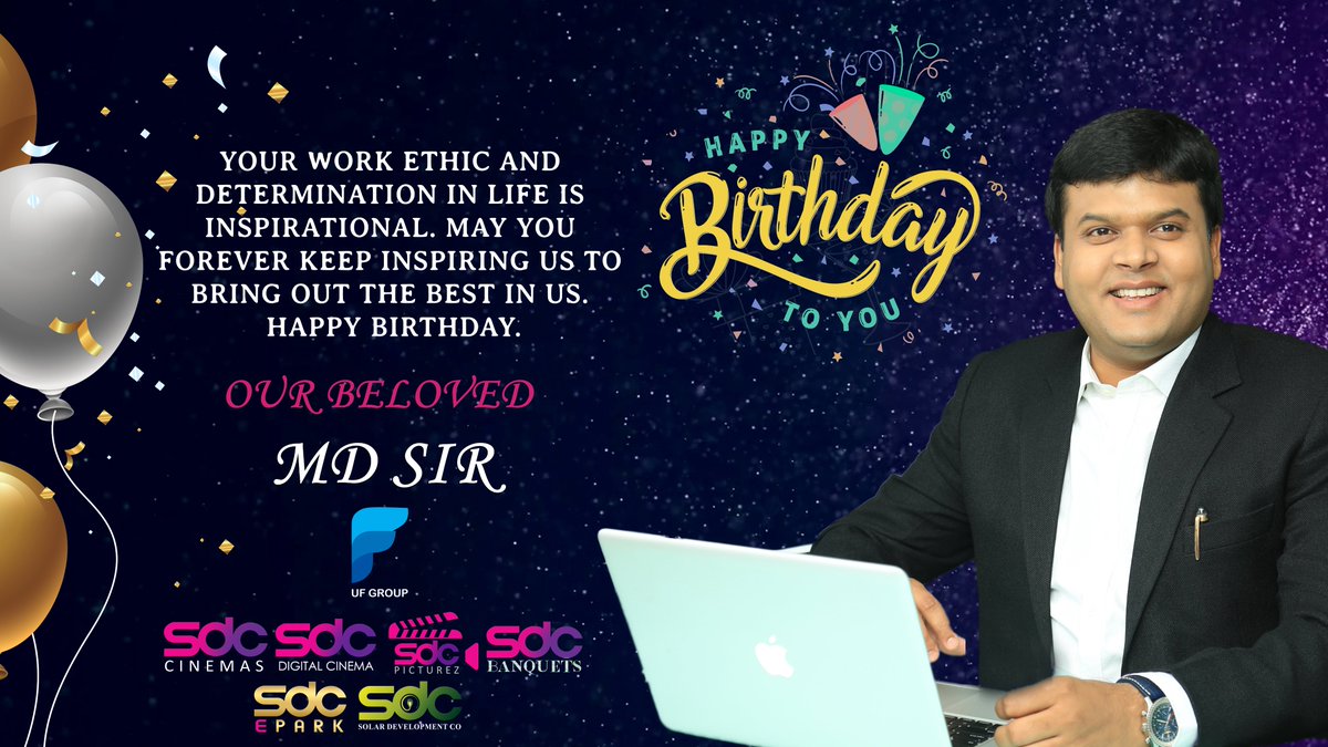 A Very Happy Birthday To Our Beloved MD @FUsmanfaheed sir🥳
