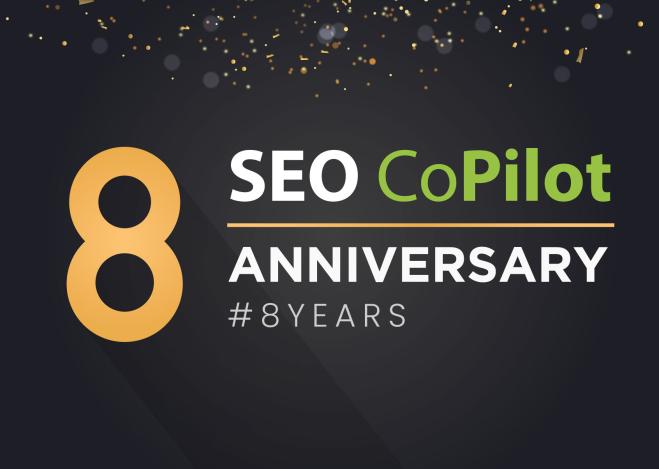 SEOCopilot's tweet image. Happy to be celebrating 8 years of SEO CoPilot today! 

We&apos;re looking forward to visiting our friends at Escapologic later to try out two of their escape rooms!