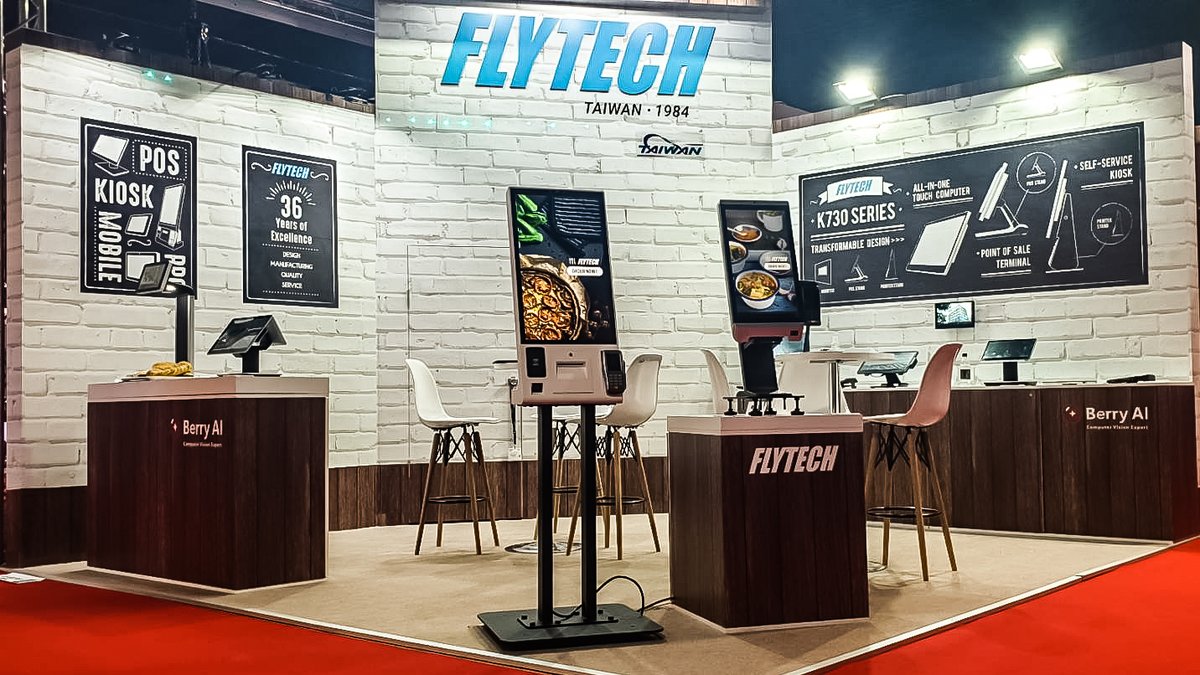 【Exhibitions】
Haven’t checked us out at #ISE2020 ?
Come to 15-236! #Kiosk #Mobile #POS #PanelPC #AI checkout solution are all set and waiting for you!

#BerryAI #PowerbyFlytech #ComputerVision #SmartRetail #HospitalityTechnologies