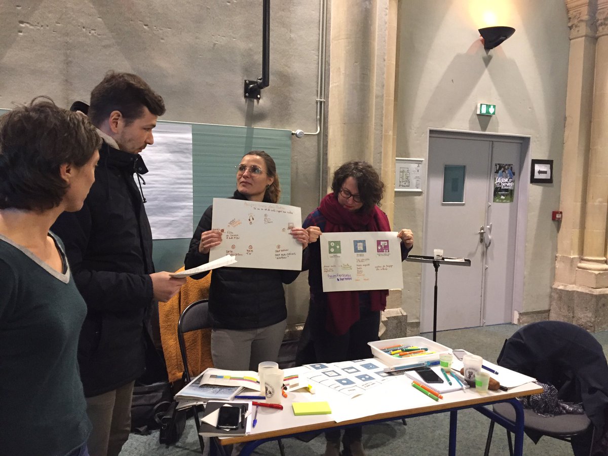 EduLab Pasteur : séance de créativité collective sur les pratiques éducatives avant l’ouverture du lieu (ex Fac Dentaire) au printemps 
💡🤔🛠👌✨
#Numérique #pedagogie #inclusion #fablab