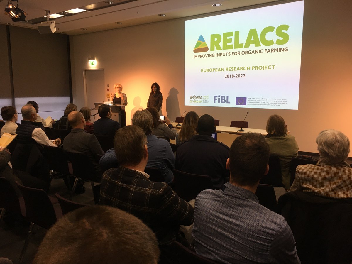 How do plant extracts like essential orange oil & the extract of legume 'clitoria ternatea' perform in #OrganicFarming?
Prof. Ilaria Pertot presents first results of #RELACSeu project on #OrganicInputs at #BIOFACH2020 
#OrganicDelivers @BioFachVivaness relacs-project.eu