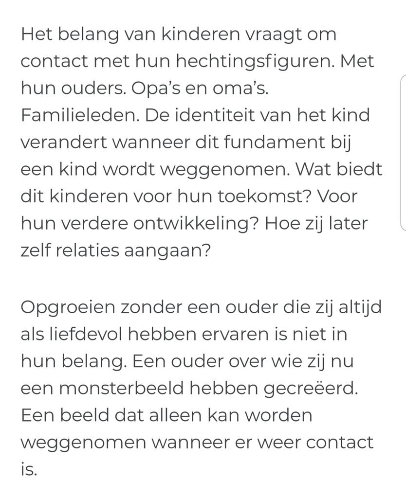 Een veranderende visie op ouderverstoting. Geen rust maar actie! #liefdeoverwintalles