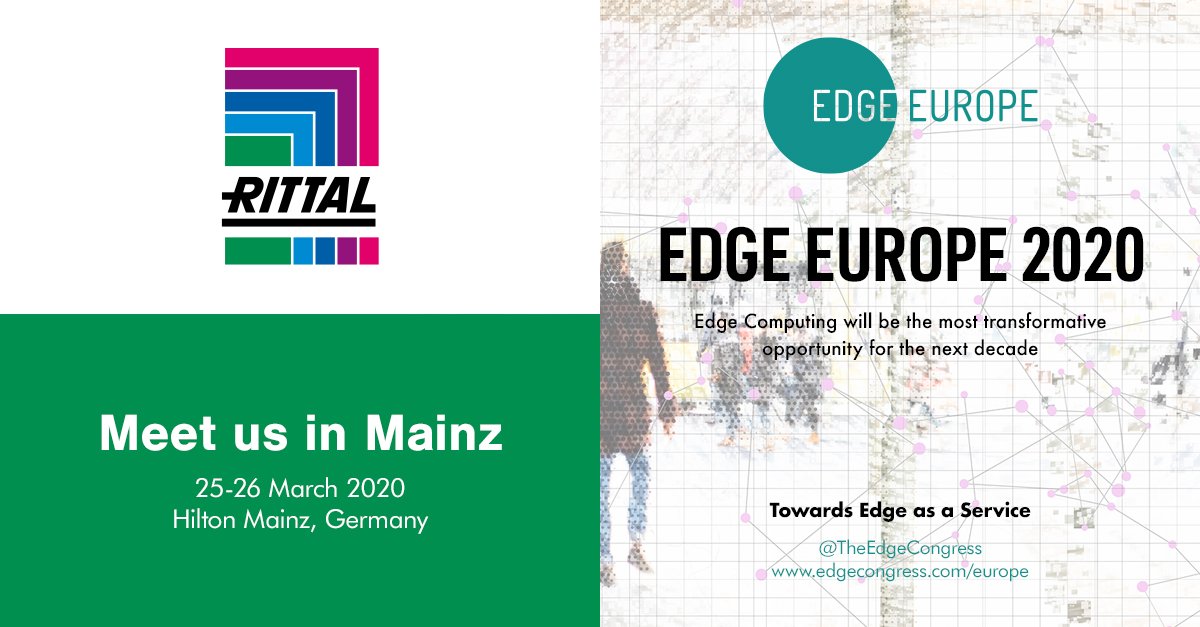 #EdgeComputing will be the most transformative opportunity for the next decade. 

Transform your knowledge of Edge and learn from companies such as <a href="/Rittal/">Rittal GmbH & Co. KG</a> at our event: 
edgecongress.com/europe