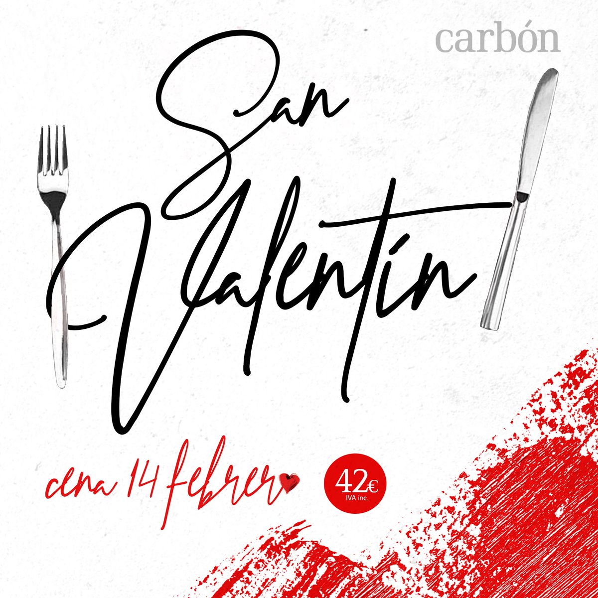 Carbonrestaura3's tweet photo. Nuestro menú para ❤️San Valentín❤️ya está preparado donde estamos seguros que te dirán “ Sí, quiero”. 😉
Reservas 👉 947 347007
https://t.co/cG2pLfAIxt
#menusanvalentin #14defebrero #carbonrestaurante #diadelosenamorados #cenaespecial #mirandadeebro #felizmiercoles https://t.co/lCCQIkPBvu