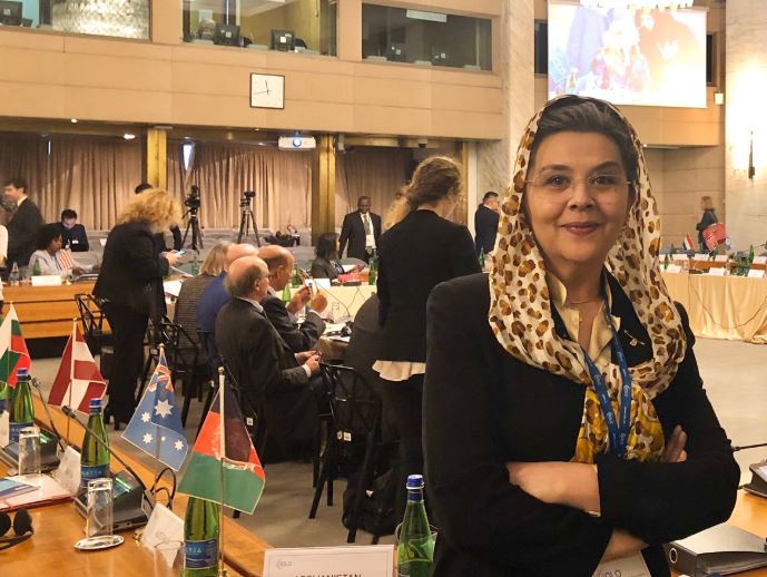 BREAKING NEWS: Helena Malikyar, the Afghan ambassador to Italy, and her