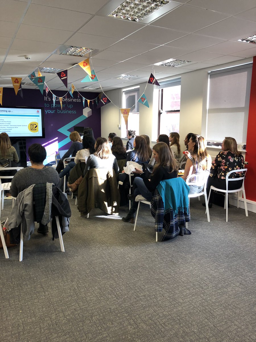 Hall_Jessica_'s tweet photo. NatWest Women in business event #PowerUp @vicky_acton @NickAccelerator @eamwalker @Dale_SideyNW @Dan_Accelerator https://t.co/sL39js7S5o
