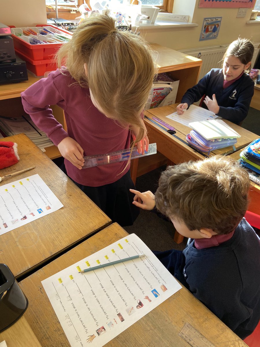 MrsK_Green's tweet photo. We are measuring our friends today in Maths 📏✏️ @winterfoldhs #WHSMaths https://t.co/PHLNsxRflm