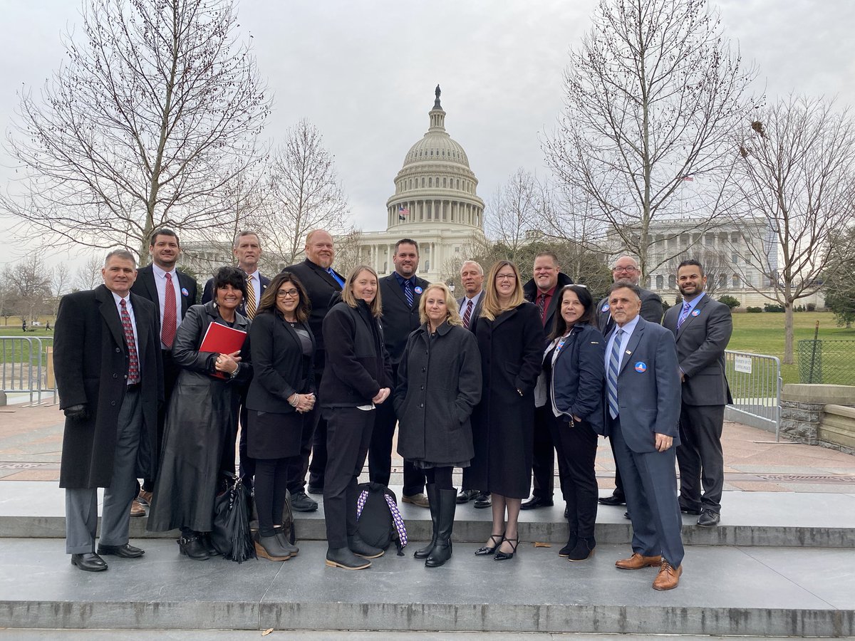 NASSP's tweet image. The NASSP Principal Recovery Network (PRN) is on Capitol Hill! Today, we will be advocating for mental health resources and recovery support. #PrincipalsAdvocate