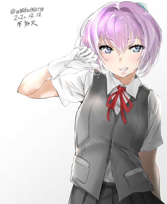 不知火
久しぶりのワンドロ～
目が悪くなったのか、描いててぼやけて見える・・汗

#艦これ版深夜の真剣お絵描き60分一本勝負
#艦これ版真剣お絵描き60分一本勝負_20200212 