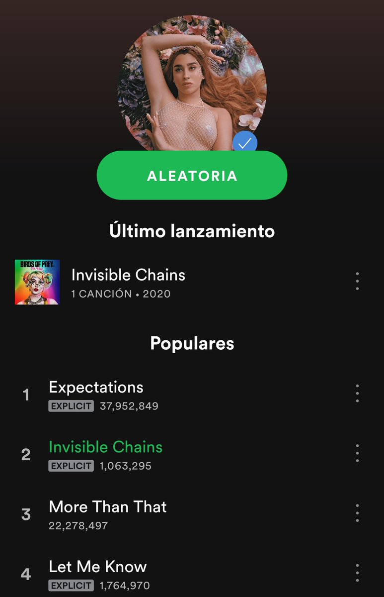 LJSupportTeam's tweet photo. 🗣️JAGUARS TENEMOS QUE MEJORAR LOS STREAMS DE #MoreThanThat y #Expectations 🕊️
🤗  @LaurenJauregui #StreamMoreThanThat  #StreamExpectations 
#StreamLetMeKnow 
 #StreamInvisibleChains

🕊️PLAYLIST :
https://t.co/xjEiihzzol https://t.co/W4QDAQ6ls1