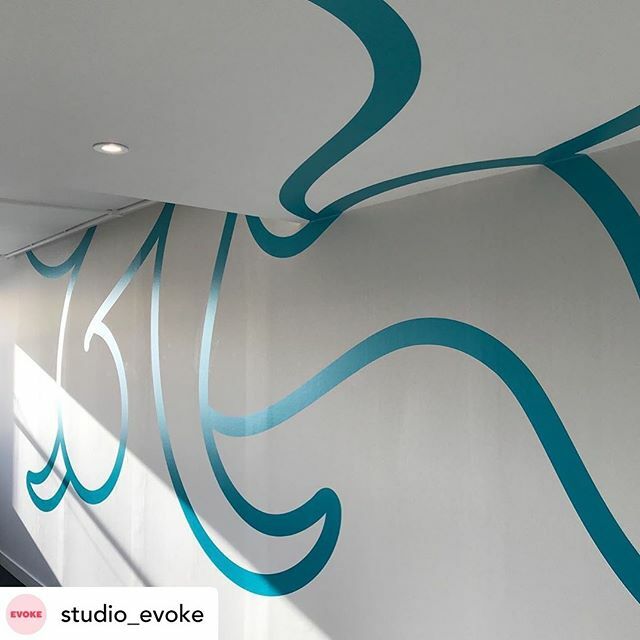 Repost • <a href="/studio_evoke/">Evoke</a> Proud to share some snaps of the playful interior work that’s going up <a href="/brightinteract/">pani Kalina Ptok</a>, our fantastic software consultancy client! All part of a larger brand imagery project we’ve been working closely with them on ⚡️ More to co… ift.tt/2SjPciz