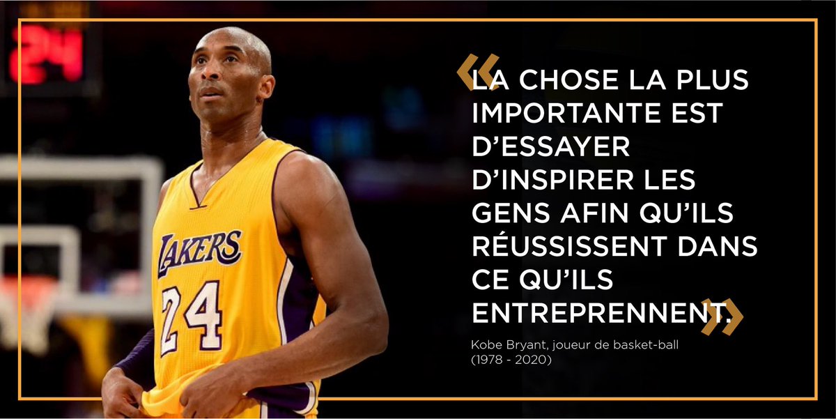 Allyane Sport La Citation Du Jour Sport Performance Citation Kobebryant Basketball T Co Y44mfghgch Twitter