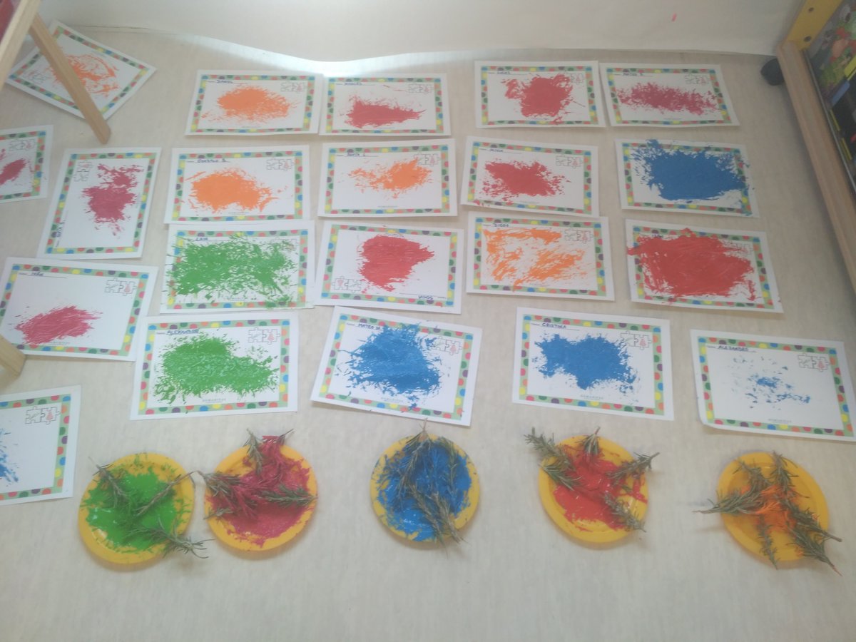 In 3 years we were smelling and painting with rosemary!