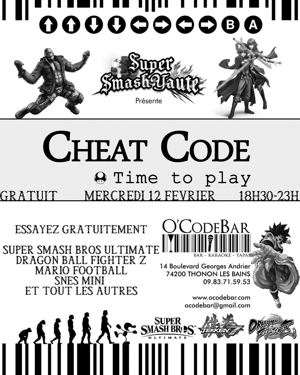 Ce soir 18h30-23h

Gratuit 🎮