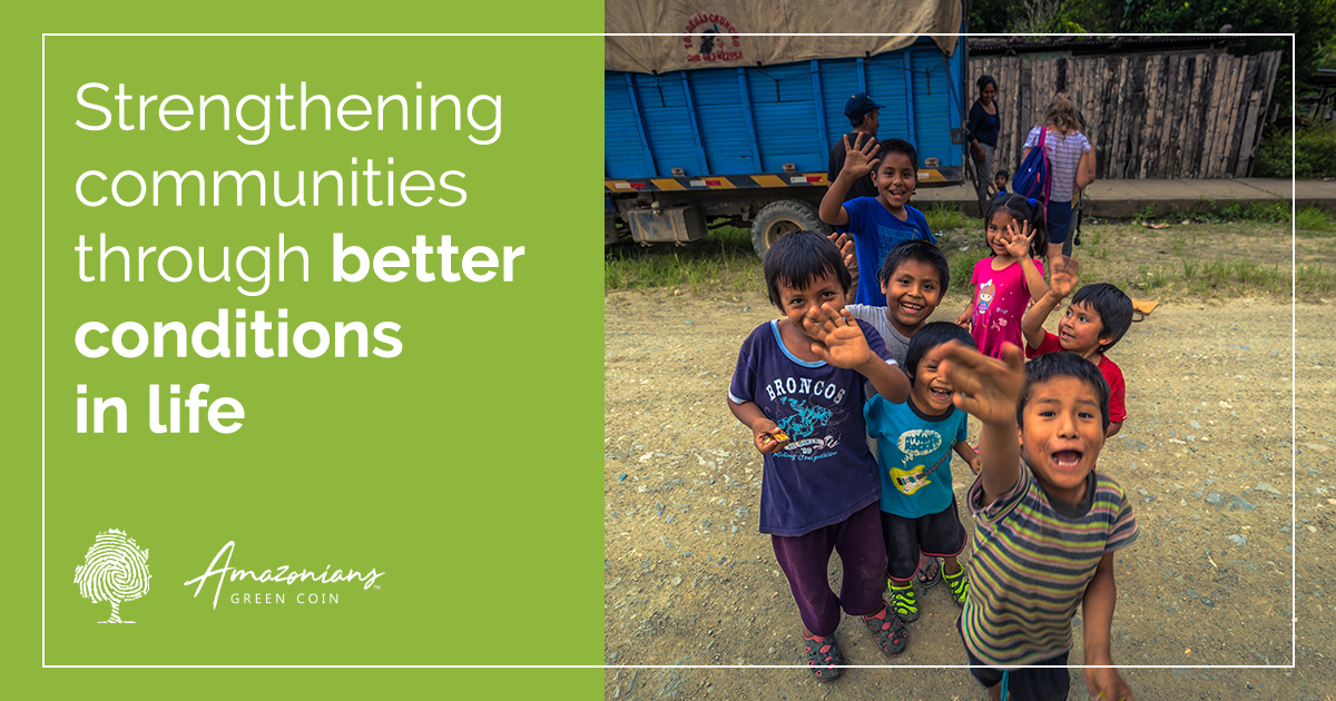 The support provided to each #family is vital to building better, more #sustainable communities.👨‍👩‍👦
By creating better #livingconditions for each family, we guarantee better living conditions.
They need your support!
amazoniansgreencoin.com
