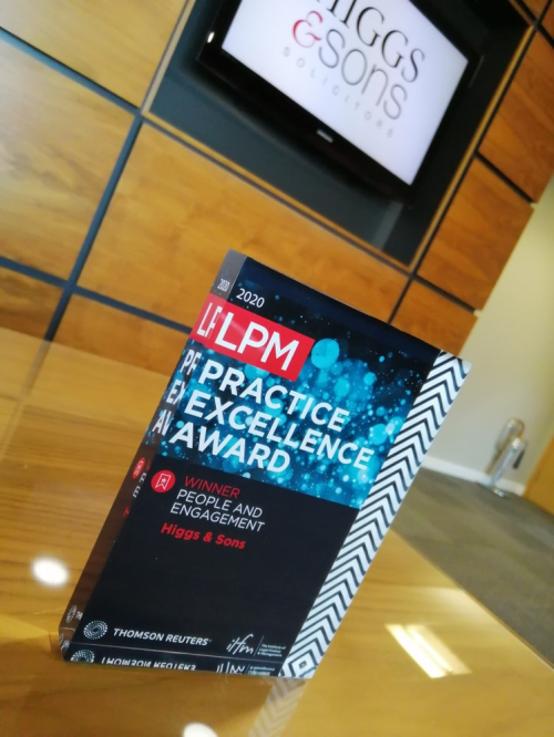 HiggsLLP's tweet photo. Higgs &amp; Sons has scooped the People &amp; Engagement title at the @LPMmag Excellence Awards. Managing Partner at Higgs, Nick Taylor, said: “We are very proud of our Service Awards, and delighted that they have been recognised by our industry.” https://t.co/K3onofLIXu
#LPMAwards https://t.co/D07n4kLNYZ