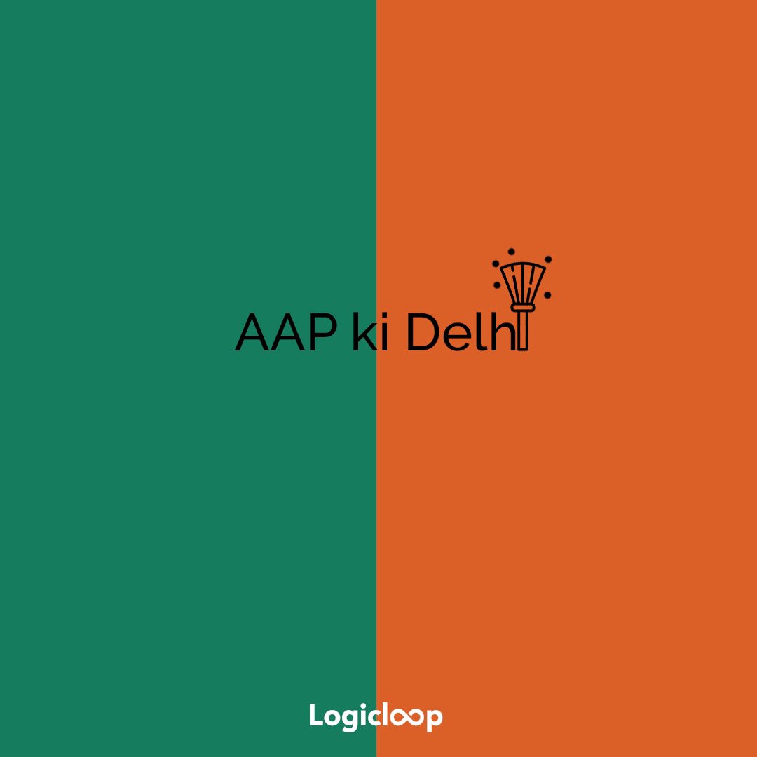 LogicLoop_io's tweet image. Yet another landslide victory by Aam Aadmi Party (AAP) in Delhi assembly elections 2020! #DelhiElections2020 

#DelhiElectionResult2020 #DelhiAssemblyElections2020 #AamAadmiParty #AAPSweep #AAPWins #Election2020