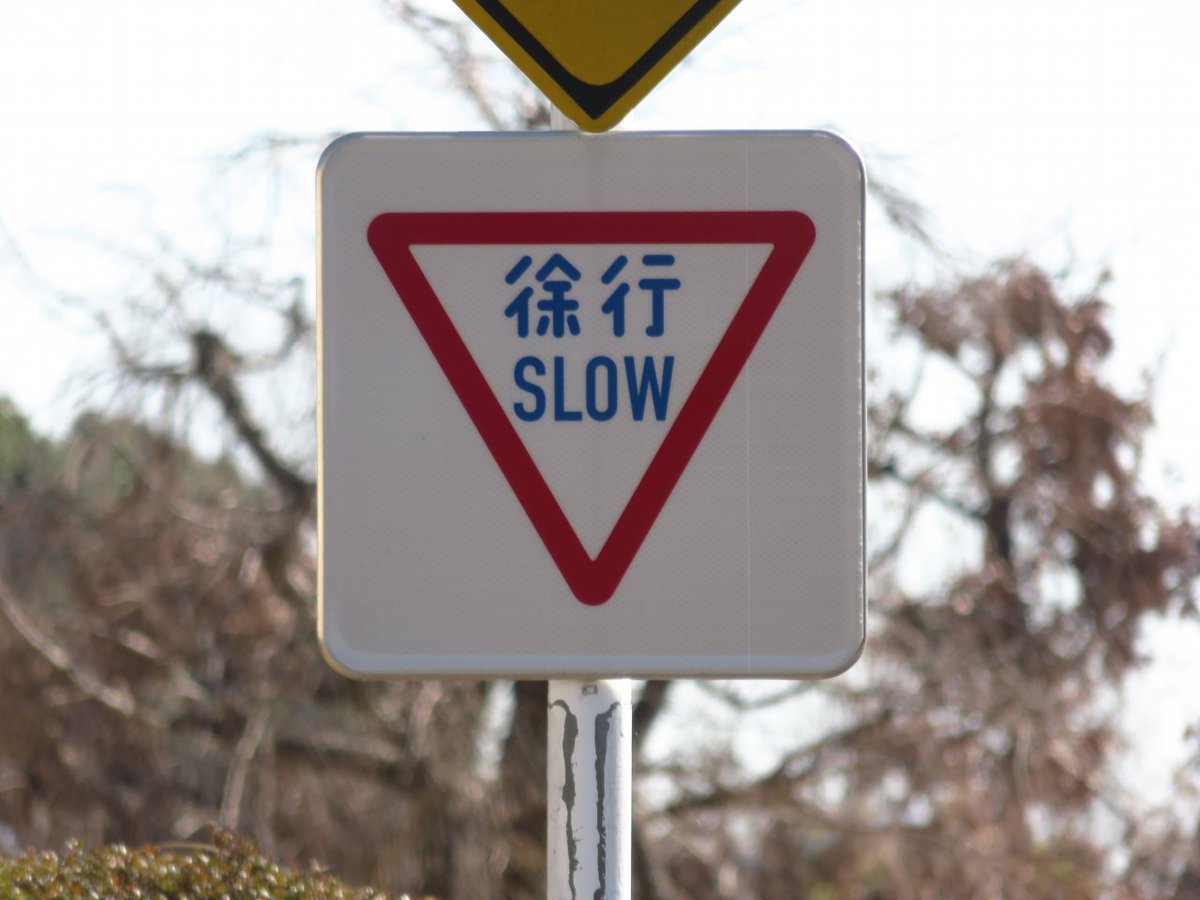 slow ロードサイン アメリカン ロードサイン 【18in×12in】 - オートギャラリーMK