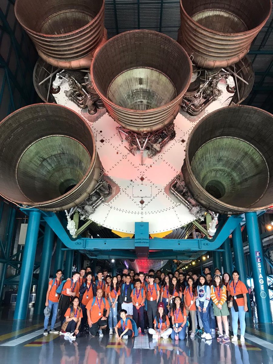 JCD_Science's tweet photo. #JCDspacecamp20 have wrapped up their incredible experience at #KennedySpaceCenter. An unforgettable week. Which of our students will be the one taking the next great leap for mankind? #JCDNASA #JCDcommunity #groundcontroltomajortom https://t.co/0Dh7G20vzf