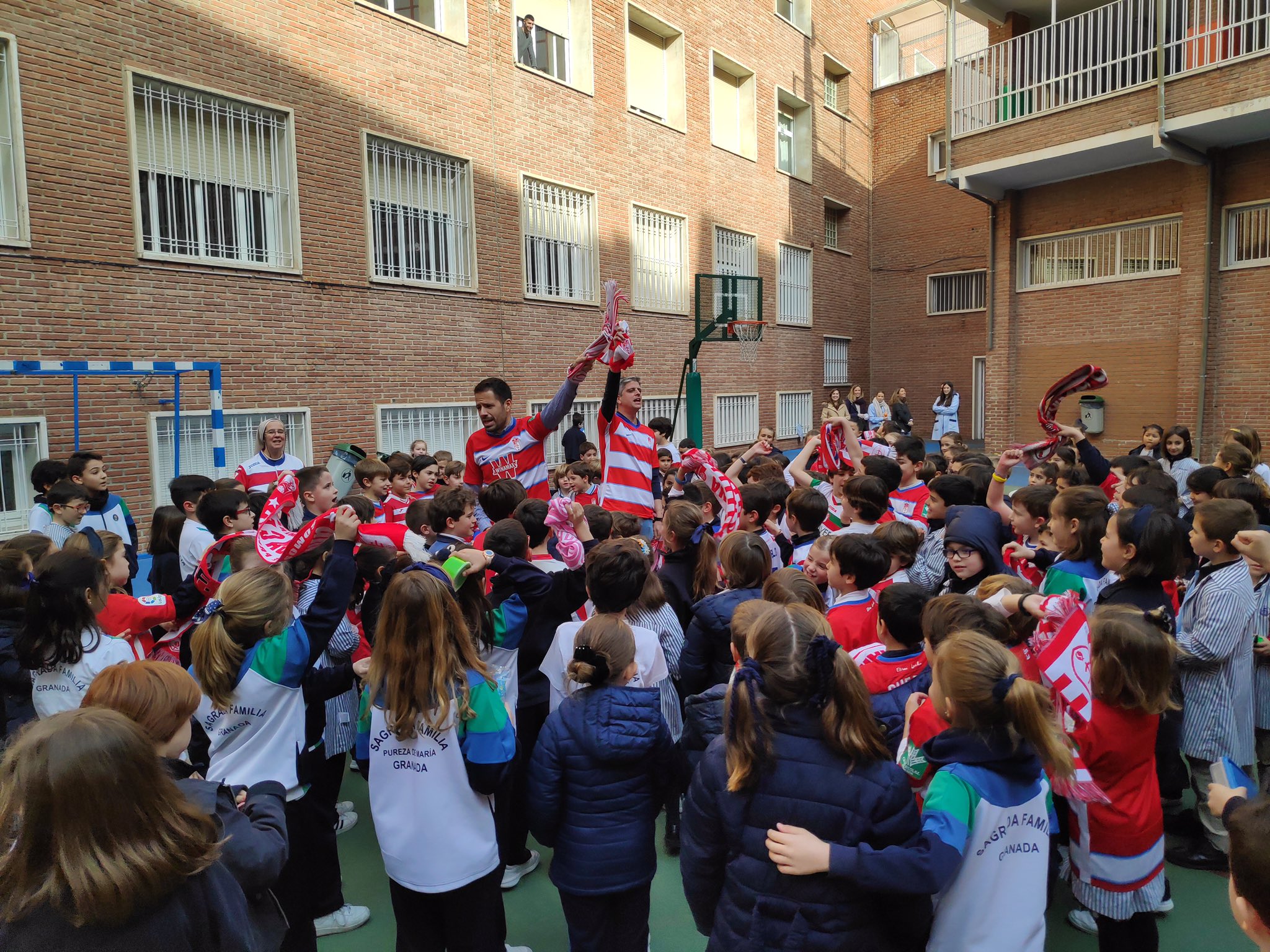 Los colegios de Granada, volcados con la Copa del Rey (Foto: GCF).