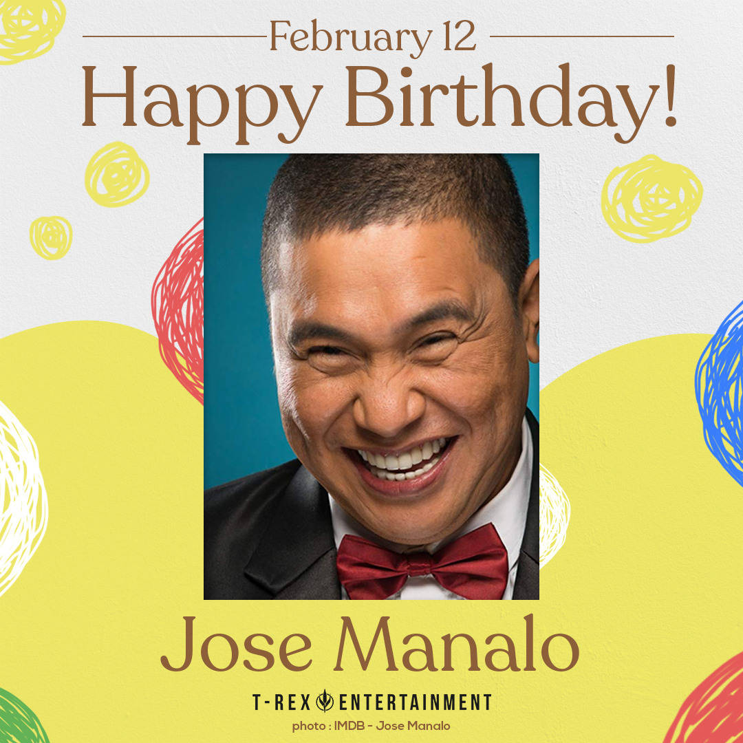 Happy birthday, Jose Manalo! May you continue to spark joy to the people you bring laughter to! 
