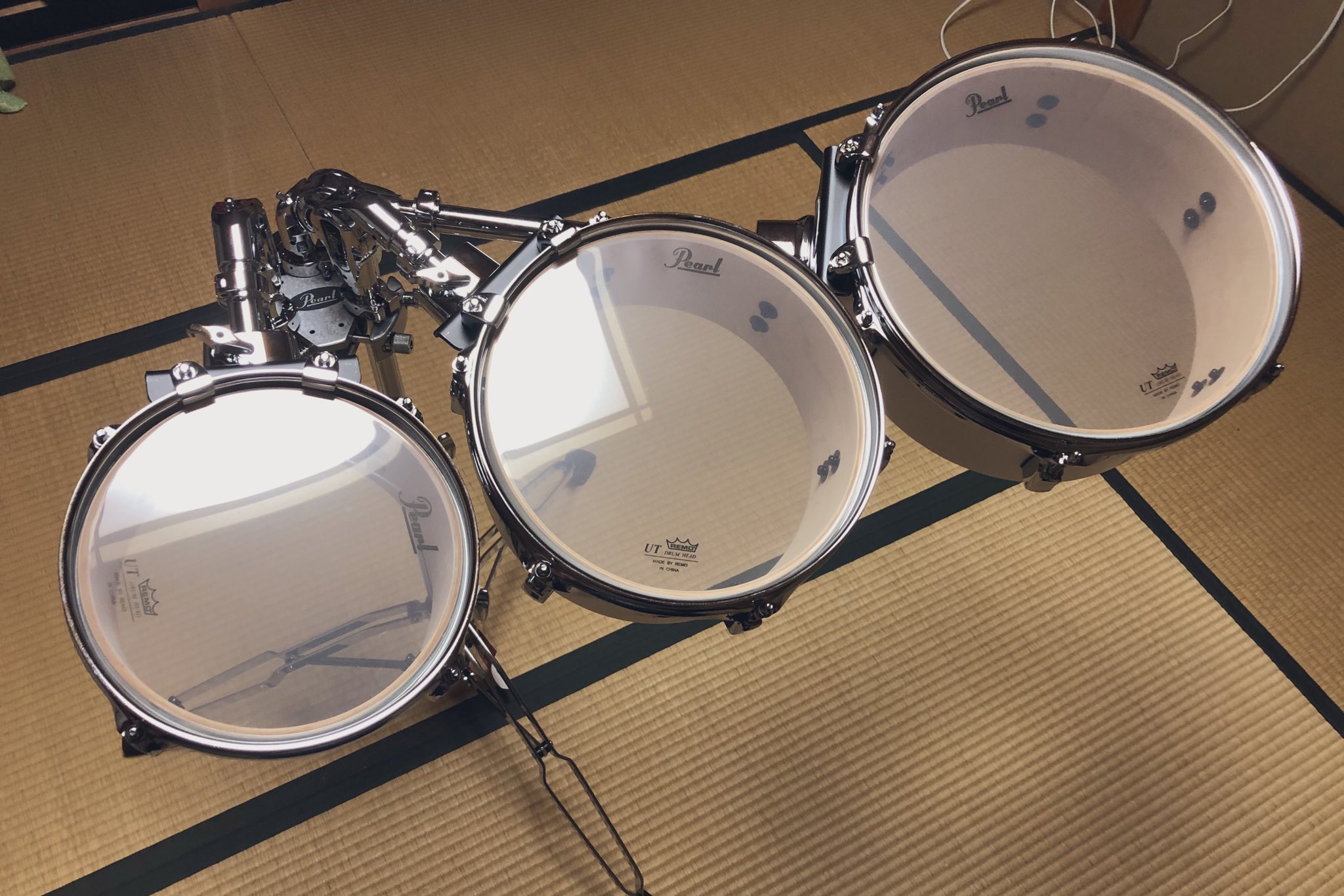Pearl パール Pacemaker series タム 13×11インチ シルバー