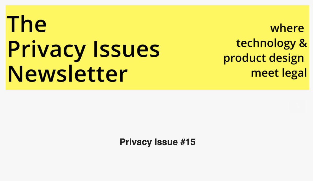 privacy_issues's tweet image. Our #PrivacyIssue 15 is out today! We look at CCPA’s rocky start, honour Data Privacy Day, list dream jobs and more :)

Enjoy reading!
 
🔗 Check it out &amp;amp; of course don’t hesitate to share mailchi.mp/1208de43774f/p…