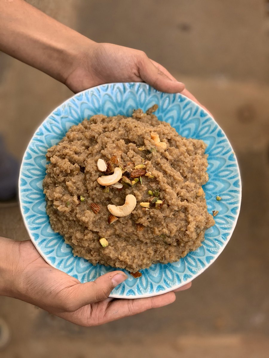 Made a delicious and interesting halwa. Any guesses what it is made of?