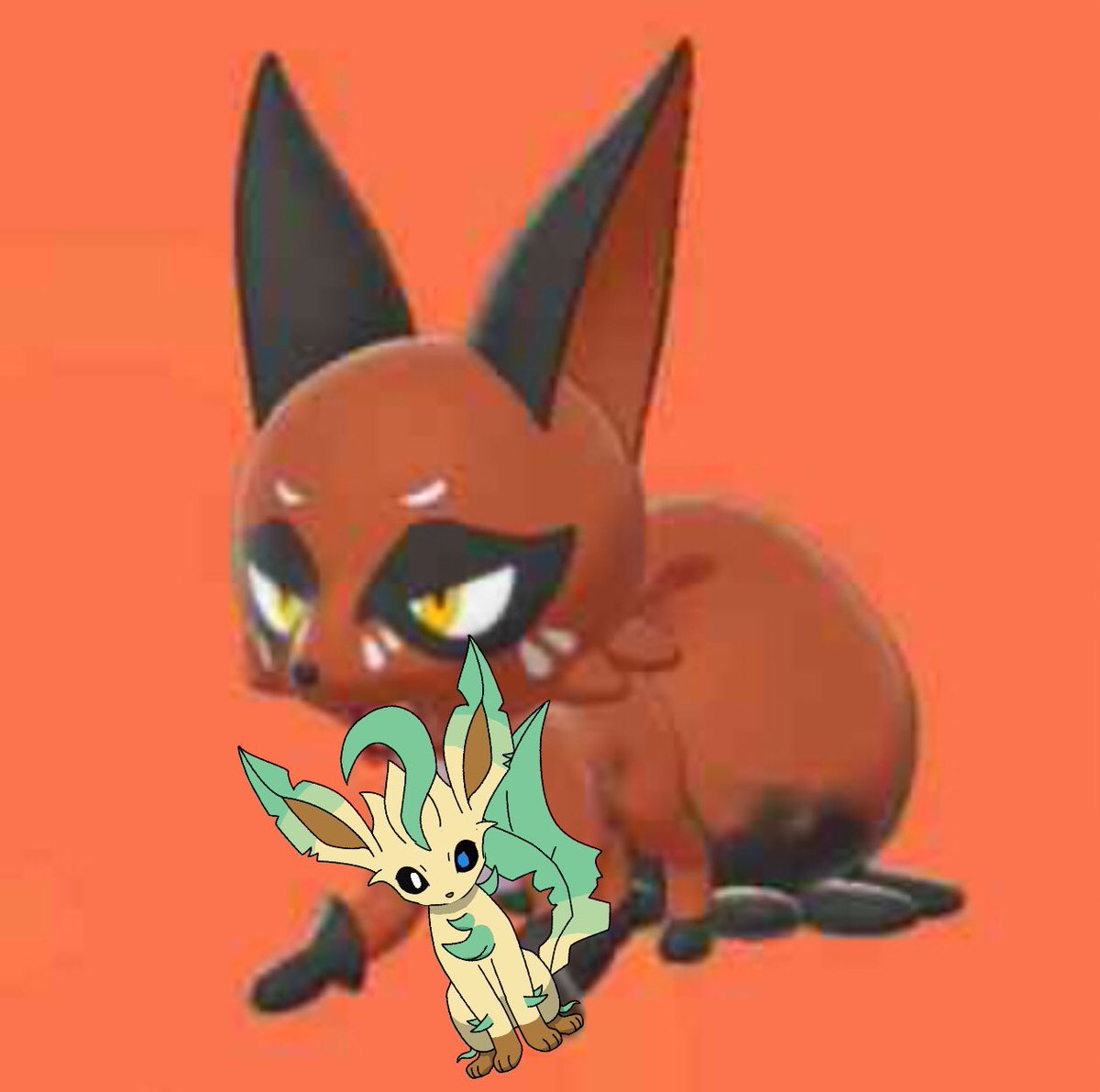 nickitisbestfox's tweet photo. Just a normal leafeon ..right https://t.co/tppmcpy7uV