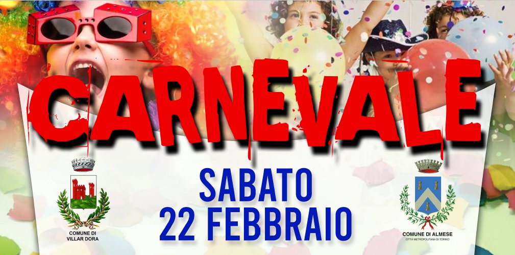 IL CARNEVALE "GREEN" DI ALMESE E VILLAR DORA: SABATO 22 FEBBRAIO 2020 - comune.almese.to.it/2020/02/il-car…