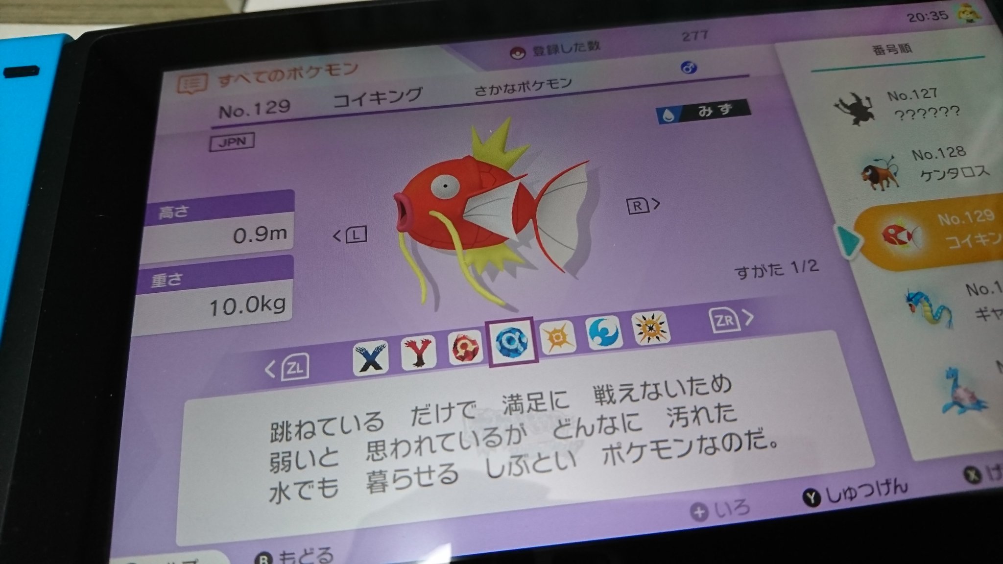 柚川リョウ A Twitter ポケモンホームの図鑑見て 初めて色んなポケモンのオスメスの違いがわかった 細かいとこの色違いや大きさとか 例えばコイキングもオスのヒゲは黄色やけど メスのヒゲは白いとか ライチュウも地味に尻尾の大きさちゃうし 知らんかった