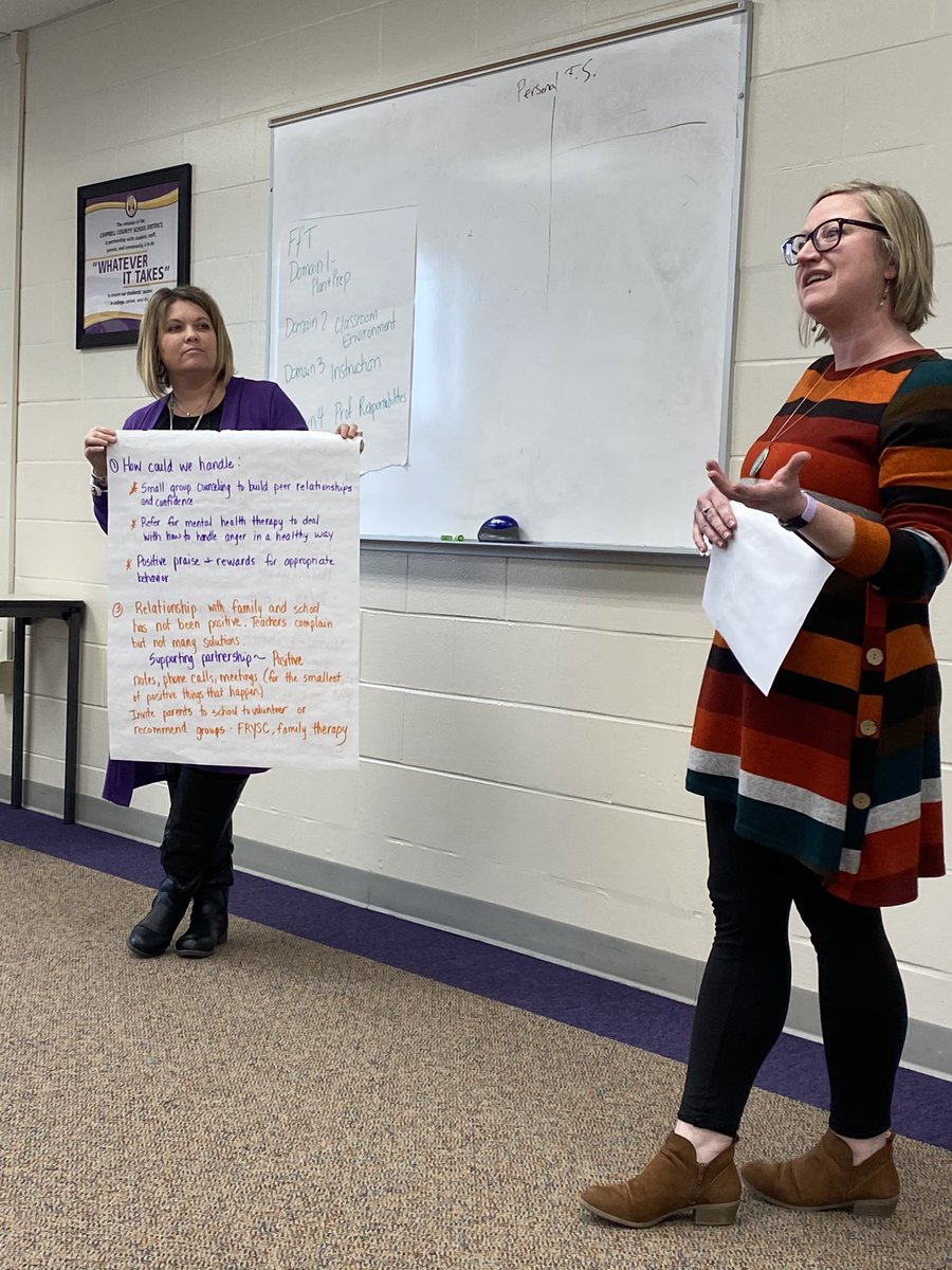 DJillCook1's tweet photo. Teacher and counselor cadre members sharing insightful ideas with their colleagues on what they can do in their schools to discourage bullying. @CCSchoo1s https://t.co/y4ef5XVFui