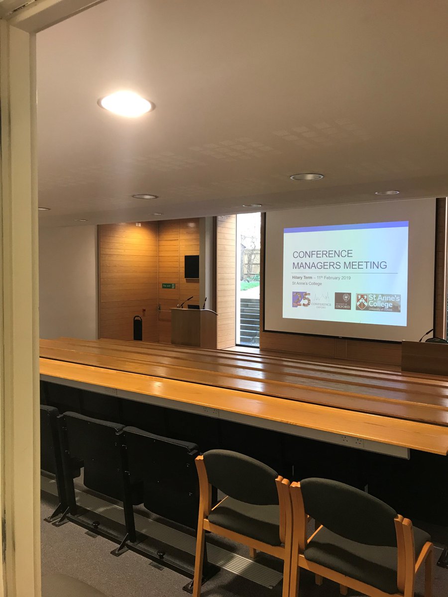 ConfOxford's tweet photo. Big thank you to @StAnnesCollege for hosting our Hilary Term Manager's Meeting yesterday! It's always great to get together with our lovely events teams &amp; give them the chance to chat with other venues! If you'd like to view more of St Anne's spaces, see https://t.co/iAveObL5DY🤩 https://t.co/MtLghwuoqD