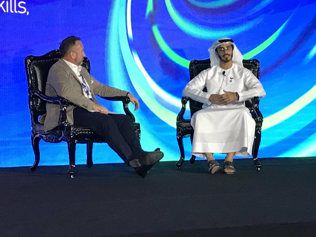 IBISworldwide's tweet photo. @IBISworldwide CEO Jason Moseley interviews multiple gold medal winning MET technician from Abu Dhabi, Abdulaziz Essa Buabdulla, who earned a Medal of Excellence at @WorldSkills Kazan 2019. #ibisme2020 @Axalta @3MCollision #hellagutmann https://t.co/Kh4x6TrzFp