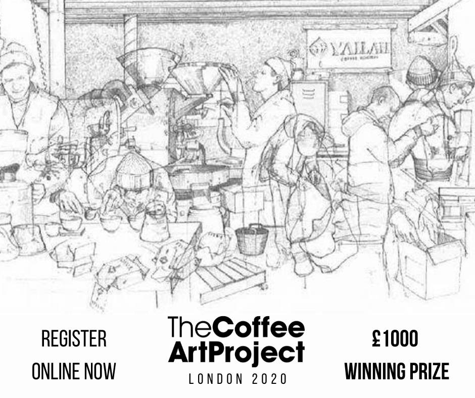 REGISTER TODAY! coffeeartproject.com/register/london 🏃 "The world always seems brighter when you’ve just made something that wasn’t there before." Neil Gaiman (a little nudge from us to you!) 🌟 #art #competition #inspiration