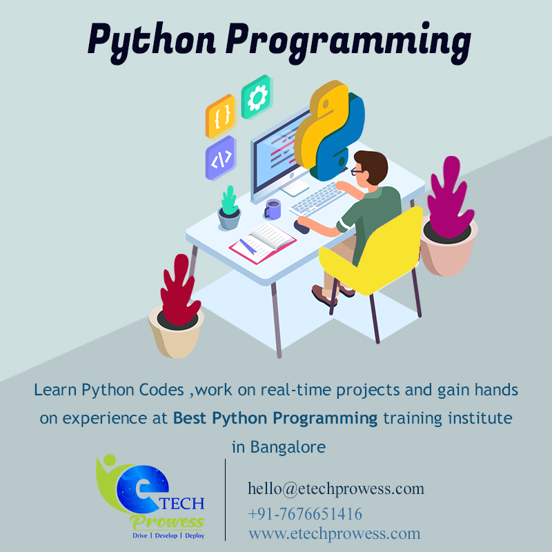 EtechProwess's tweet image. For More Details: etechprowess.com
or Call on: +91-7676651416
#PythonautomationtestingtraininginJPnagar
#PythonautomationtraininginJPnagar
#PythonautomationtestingtraininginBangalore
#PythonautomationtraininginJPnagarBangalore