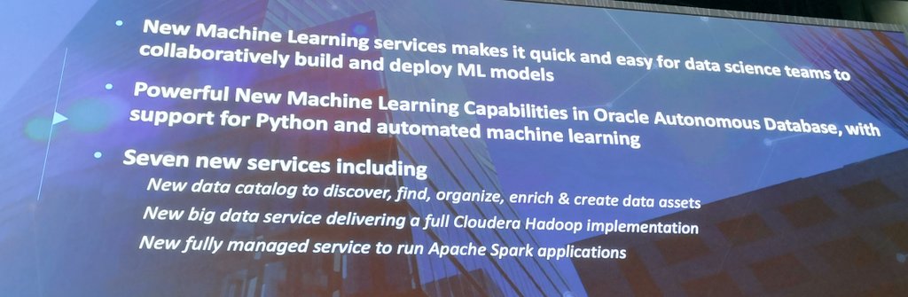 Chuck_Moeller's tweet image. Top story: @Ronald_vanLoon: &apos;@Oracle announced its new #DataScience platform 
by @Steve_Daheb | 

#OracleAmbassador #OOWLON @oracleopenworld @oracle @oraclecloud @oracle_uki  #machinelearning #cloud #ai #bigdata 

Cc:  … https://t.co/Fd1Wg4tNH1, see more tweetedtimes.com/v/9144?s=tnp