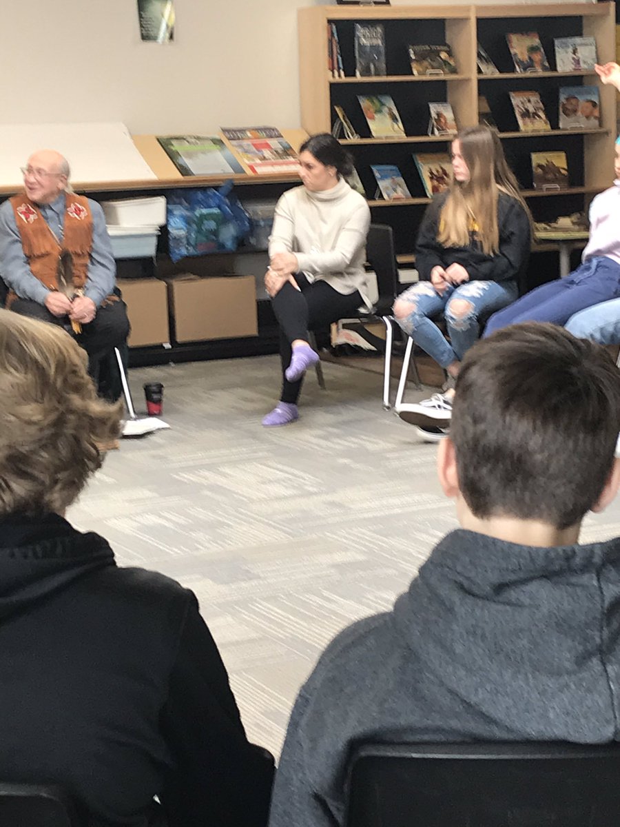 Last week @GrandvalleyDPS we had the pleasure of having Bruce Weaver work with us on a Blanket Exercise and share his knowledge and stories. @clclyne @ugdsbequity @UGExperiential @ugdsb