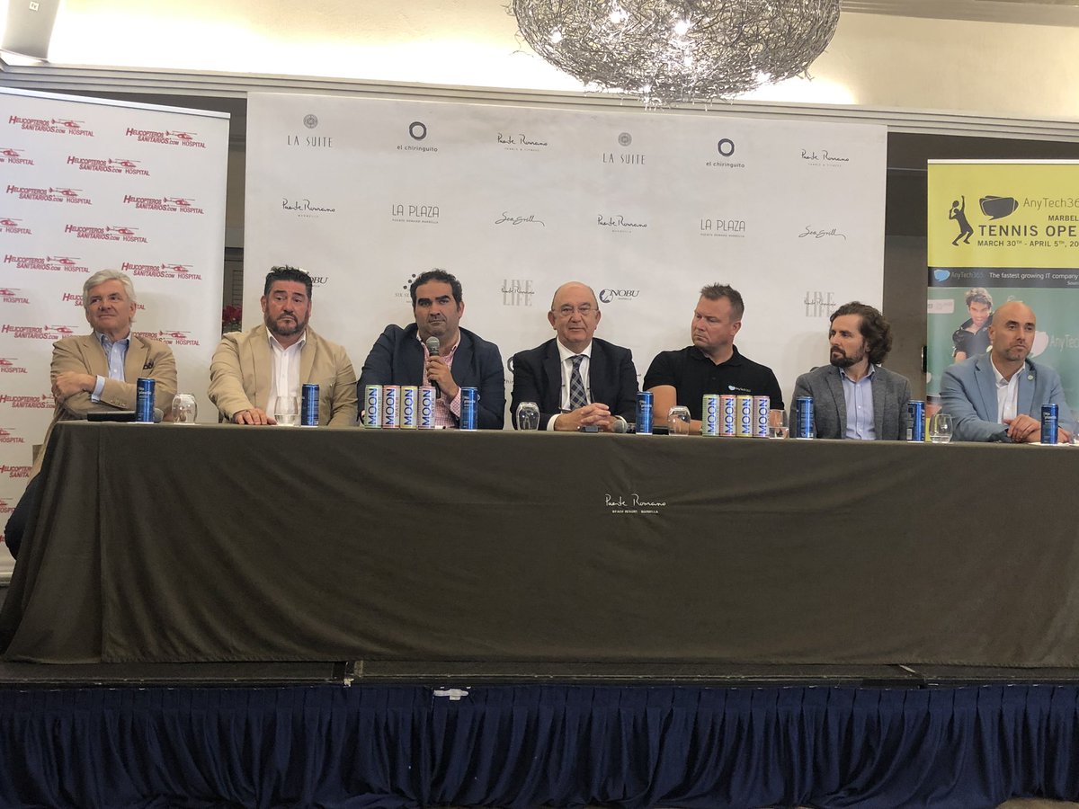 OC_Marbella's tweet photo. Presentación de la III edición del 'Marbella Tennis Open', que se celebrará en @PuenteTenis entre el 30 de marzo y el 5 de abril. #marbella @OndaCero_es emisora oficial. https://t.co/efMTpiH9cT