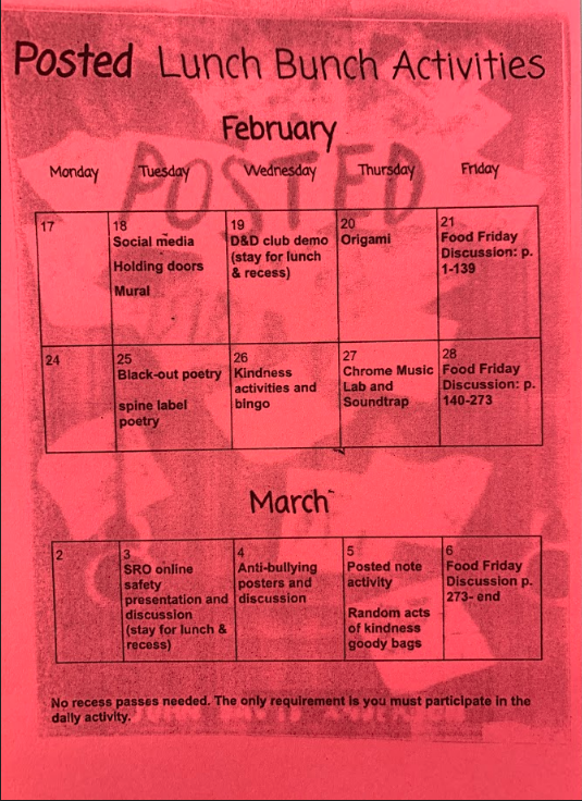 Should we try our 1st whole school read, host an author visit, and plan a family event all at once? Why not! So excited to begin celebrating Posted by <a href="/anderson_author/">John David Anderson</a> next week with daily activities. Anderson visits &amp; families celebrate with us 3/9! bit.ly/RedbirdsRead