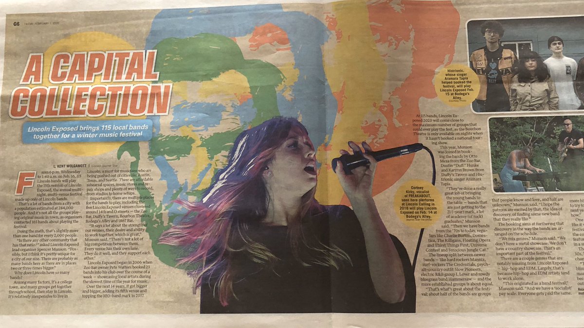 The <a href="/JournalStarNews/">Lincoln Journal Star</a> gave Cortney pink and purple highlights and we are here for it. 

👏🏻👏🏻💞💜 Thanks for the HUGE shout out!