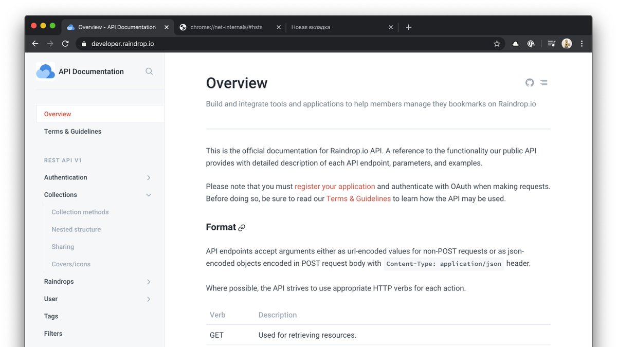 Raindrop Io Public Api Is Now Available Documentation T Co Ferszg0szd Register Your First App T Co Nof7we6yan Please Share Your Feedback T Co Q90xksk6xe