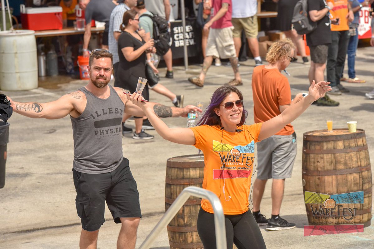 The 5th Annual WakeFest Invitational &amp; Anniversary Celebration is this Saturday, from noon-5PM <a href="/mana_wynwood/">Mana Wynwood</a>! Tix: $75 now, $85 at door. Details on our website or click here for tix: bit.ly/2Tsvlih #wakefest2020 #miami #wynwood #craftbeer #festival #wakefestinvitational