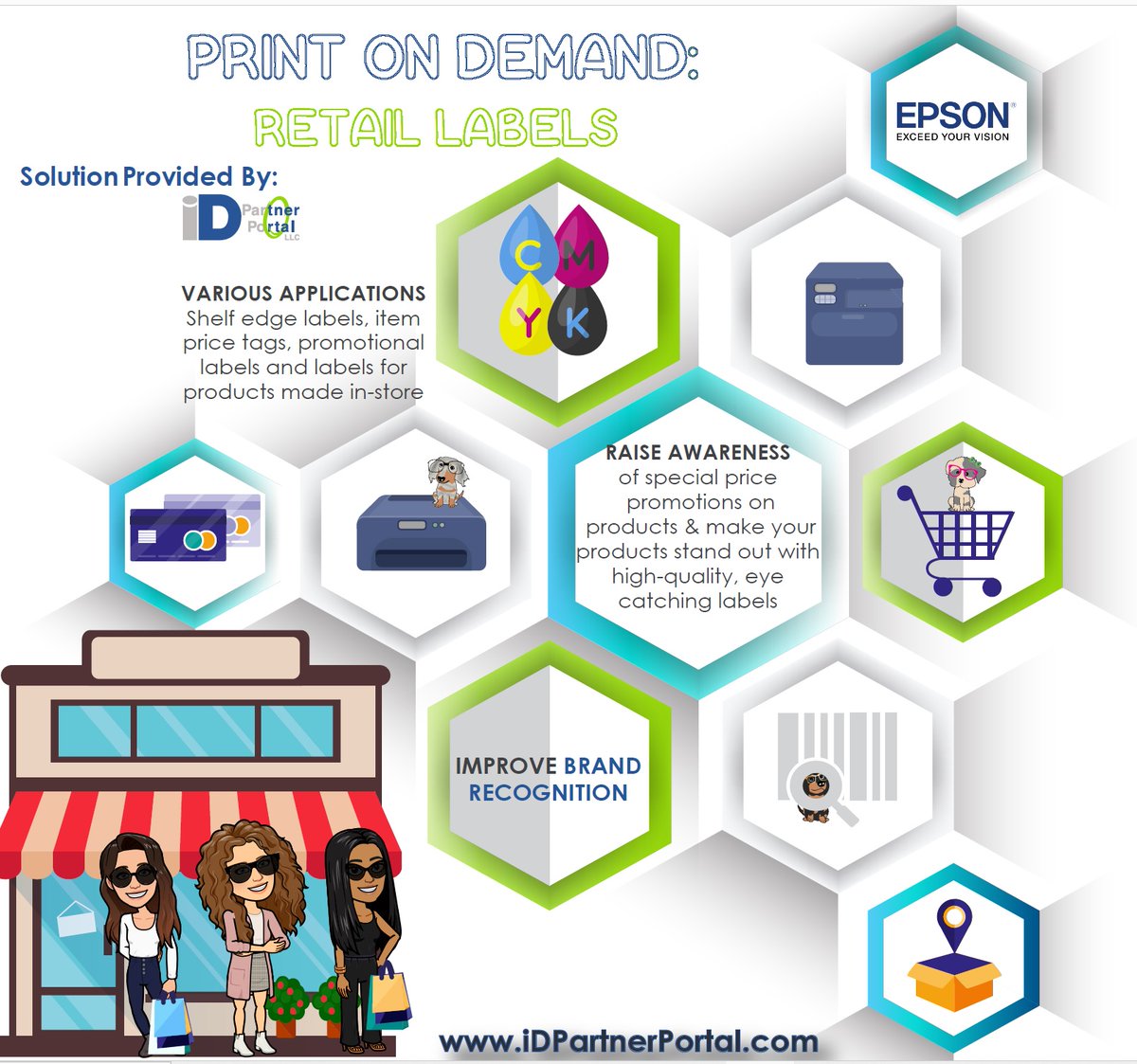 iDProductsCT's tweet photo. Our quick, reliable and flexible #ColorWorks label solutions can be deployed in many retail printing applications. Message us today for more details! #ColorWorksWednesday #Epson https://t.co/eJIx0UPG0y