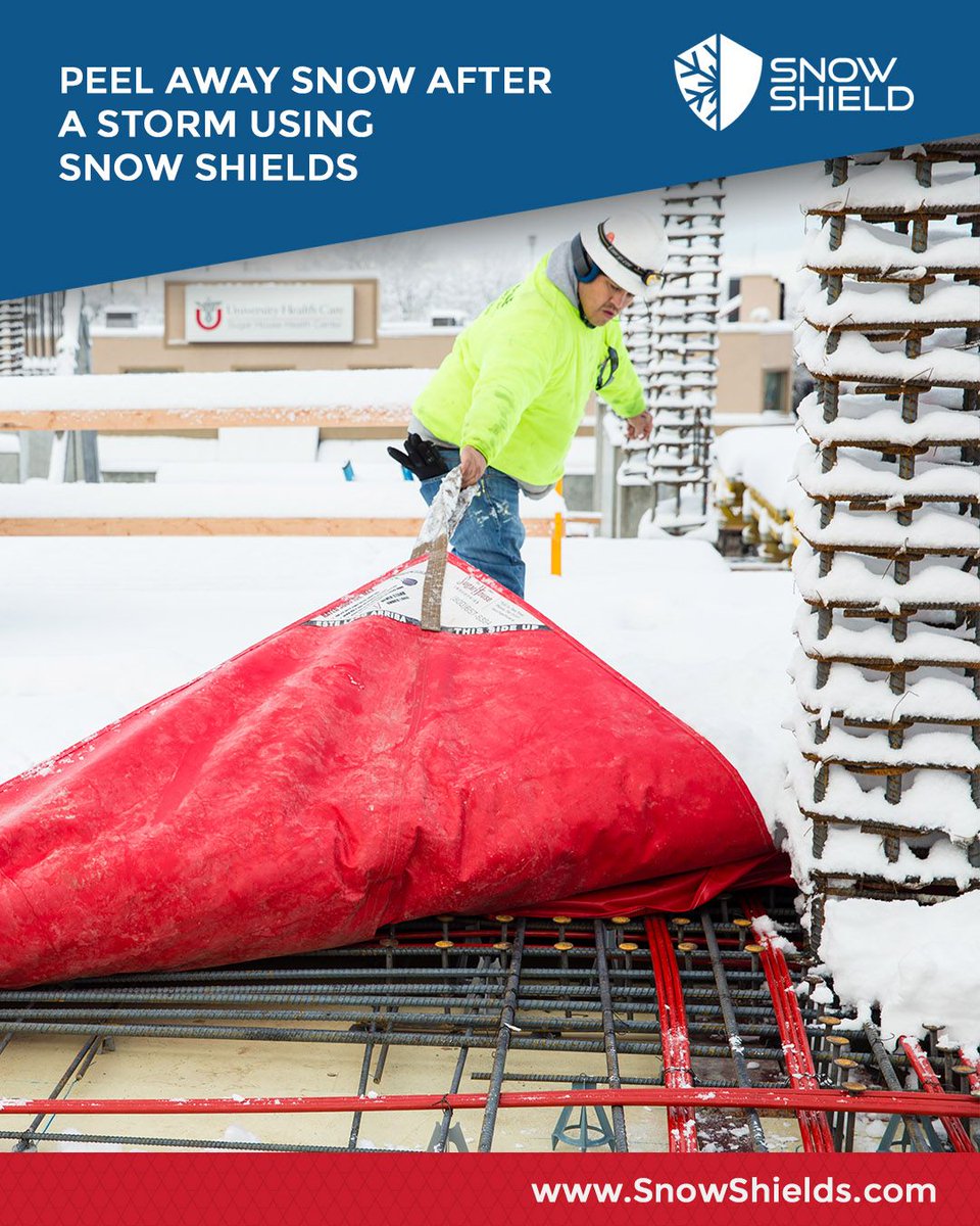 SugarHouseInd's tweet image. Remove hundreds of square feet of snow at your job site in minutes. Just lay your Snow Shield out before a storm and clear away the snow the next day in minutes.

snowshields.com

#snowshield #snowshields #snowtarps #constructiontarps #jobsitesnow #snowremoval