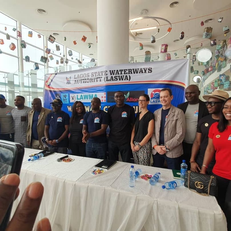 fbralliance's tweet photo. Today at the #WaterwaysCleanup campaign in conjunction with @lawma_gov and @talktolaswa. https://t.co/INZyKPwnno