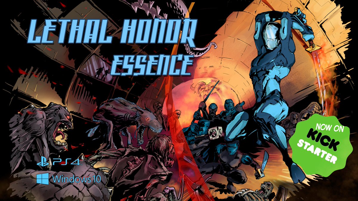 FundecytPCTEX's tweet photo. ¡Lethal Honor Essence, el 1er videojuego 100% extremeño para PS4 desarrollado por @_ViralStudios_ , llega al 70% de financiación en su 1ª semana en @kickstarter! Puedes ayudar a que su talento y este juegazo posicionen a #Extremadura en el mercado gamer: https://t.co/bGDbmSdg98 https://t.co/ZpcMgpaFRW