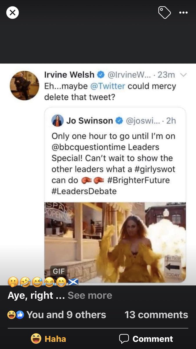 Sheilam19534814's tweet photo. @WilliamBBarnes @1GKh @UKLabour @joswinson That wasn’t what cost @joswinson her Seat
Rarely attending her Scottish Constituency from her English Home
Failing to attend Hustings
Caught out as a LIAR 🤥
#FauxJO
East Dunbartonshire ejected an #AbsenteeMP & elected a genuine local girl who works hard for her constituents🏴😊 https://t.co/7reniW4nPn
